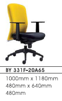 NEXUS BYRON PRESIDENTIAL MEDIUM BACK CHAIR - BY331F-20A65