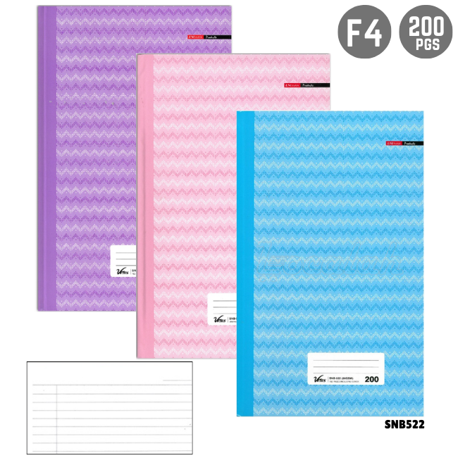 QP [BTB] Hard Cover Foolscap Book F4 NN 200 50gsm - SNB522