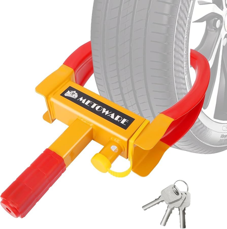 Heavy Duty Wheel Clamp Tyre Lock,c/w 3Keys
