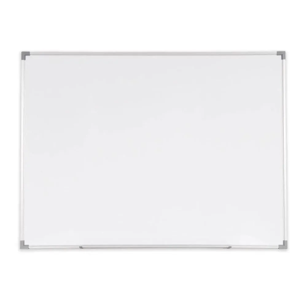MAGNETIC WHITE BOARD WITH ALUMINIUM FRAME 3' X 4' (90CM X 120CM)