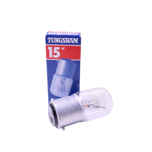 TUNGSRAM BULB B22D 15W CLEAR (FOR KELUAR SIGN / SEWING MACHINES)
