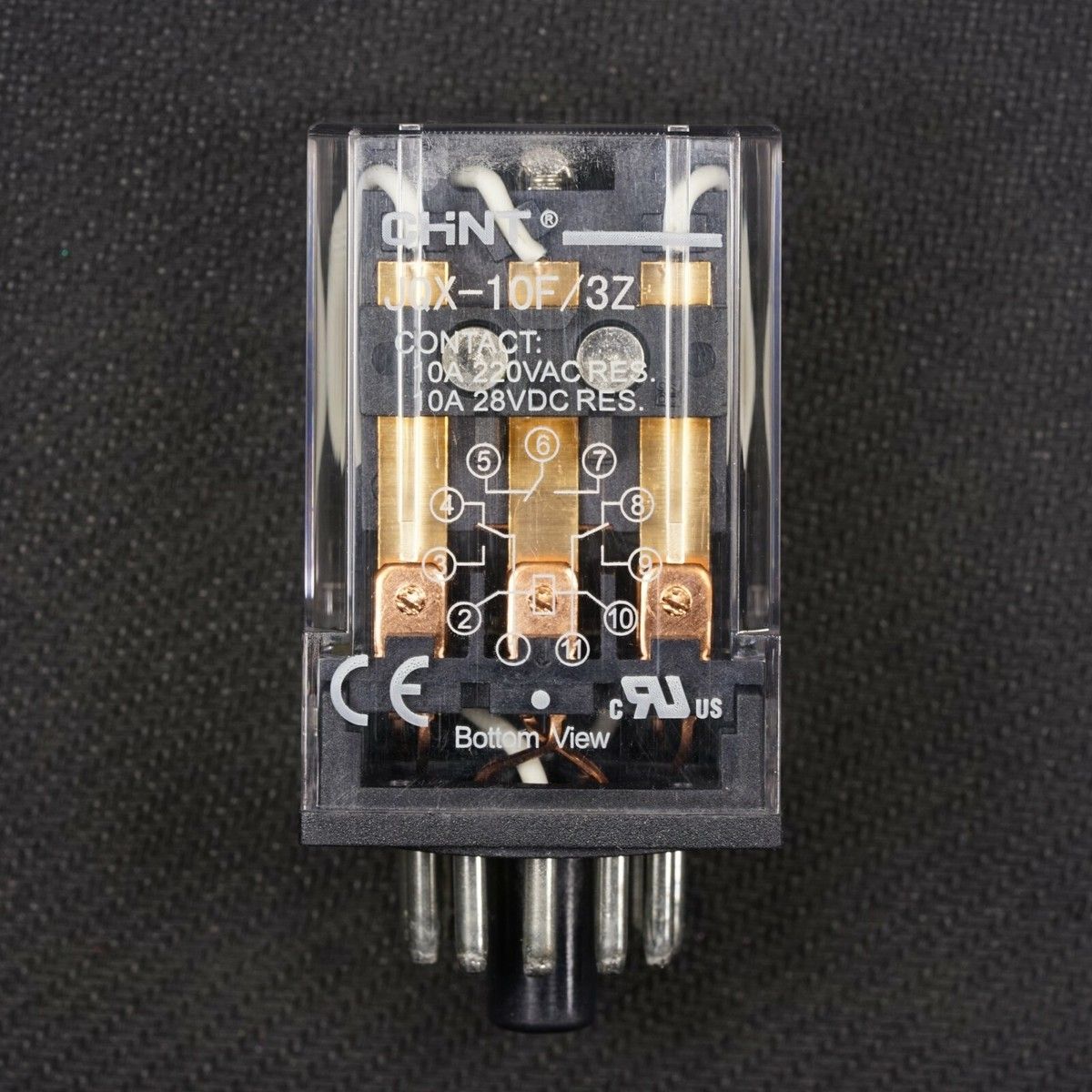 AC Relay with Base 240V 11Pin