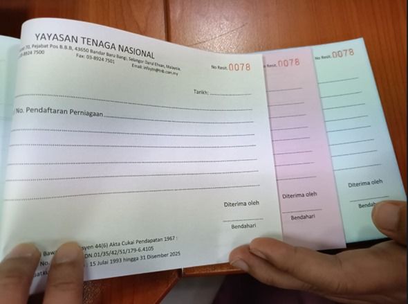 OEM 3Ply NCR Receipt Book - A5 (10 books)