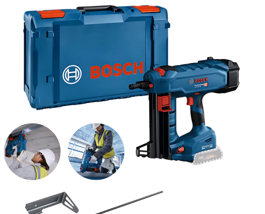 BOSCH GNB 18V-38 CORDLESS CONCRETE NAILER (SET) (06019L7000)
