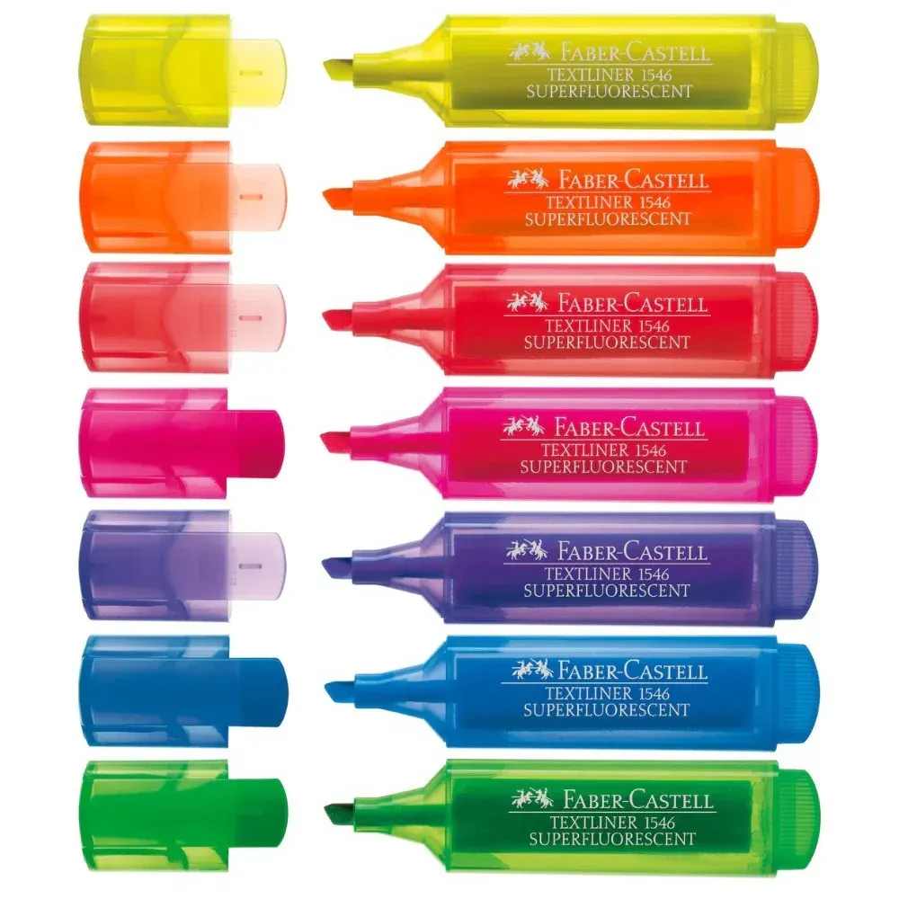FABER CASTELL TEXTLINER 46 SUPERFLUORESCENT HIGHLIGHTER