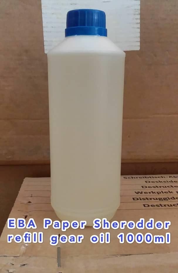 EBA Paper Sheredder Refill Gear Oil 1000ml /EBA /Paper Sheredder /Gear Oil Paper Sheredder /EBA Paper Sheredder Refill Gear Oil