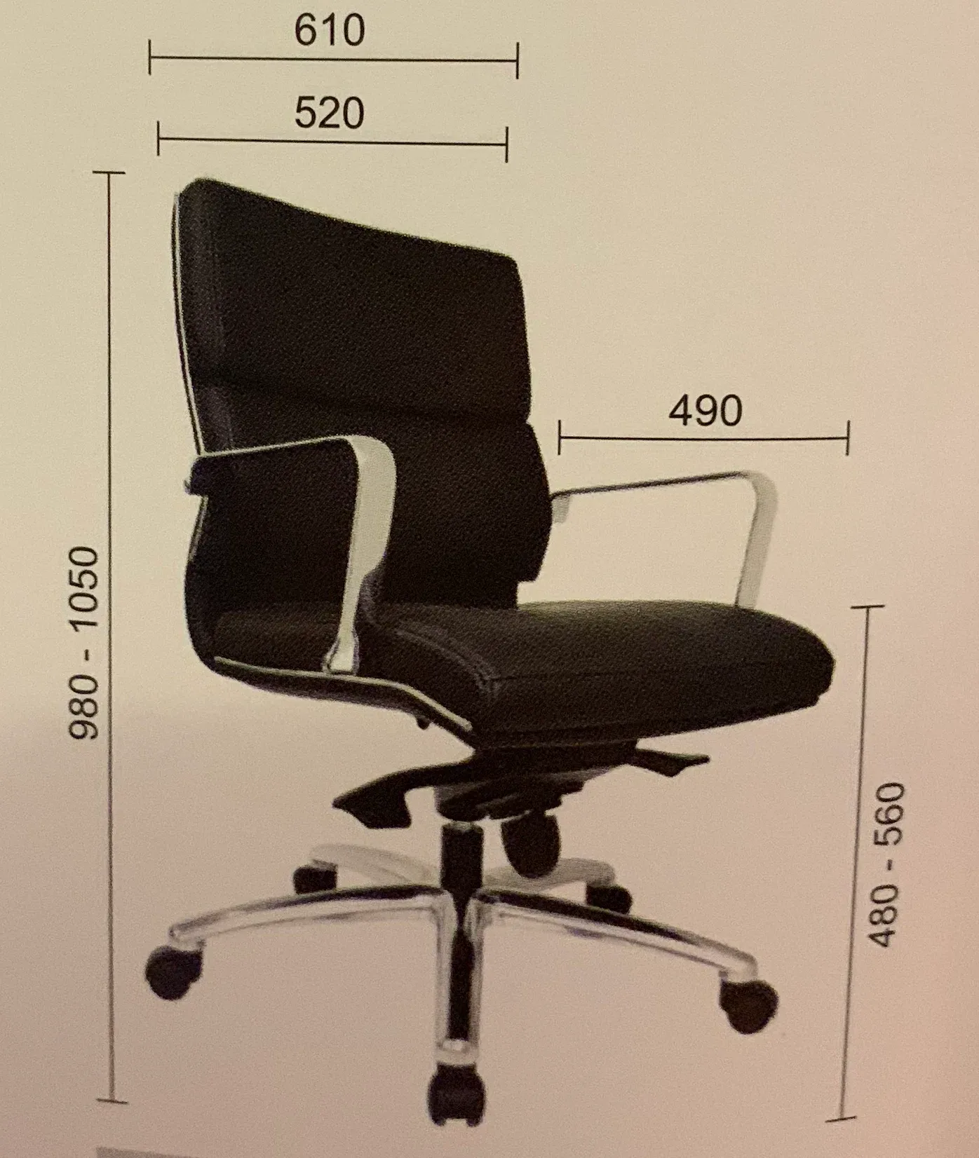 REGALIA LOW BACK CHAIR