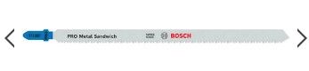 BOSCH PRO METAL SANDWICH T718BF JIGSAW BLADE, 180 MM, 3 PCS (2608636335)