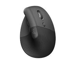 Logitech Lift Vertical Ergonomic Rechargeable Wireless Bluetooth Laser Mouse with 4000 DPI
