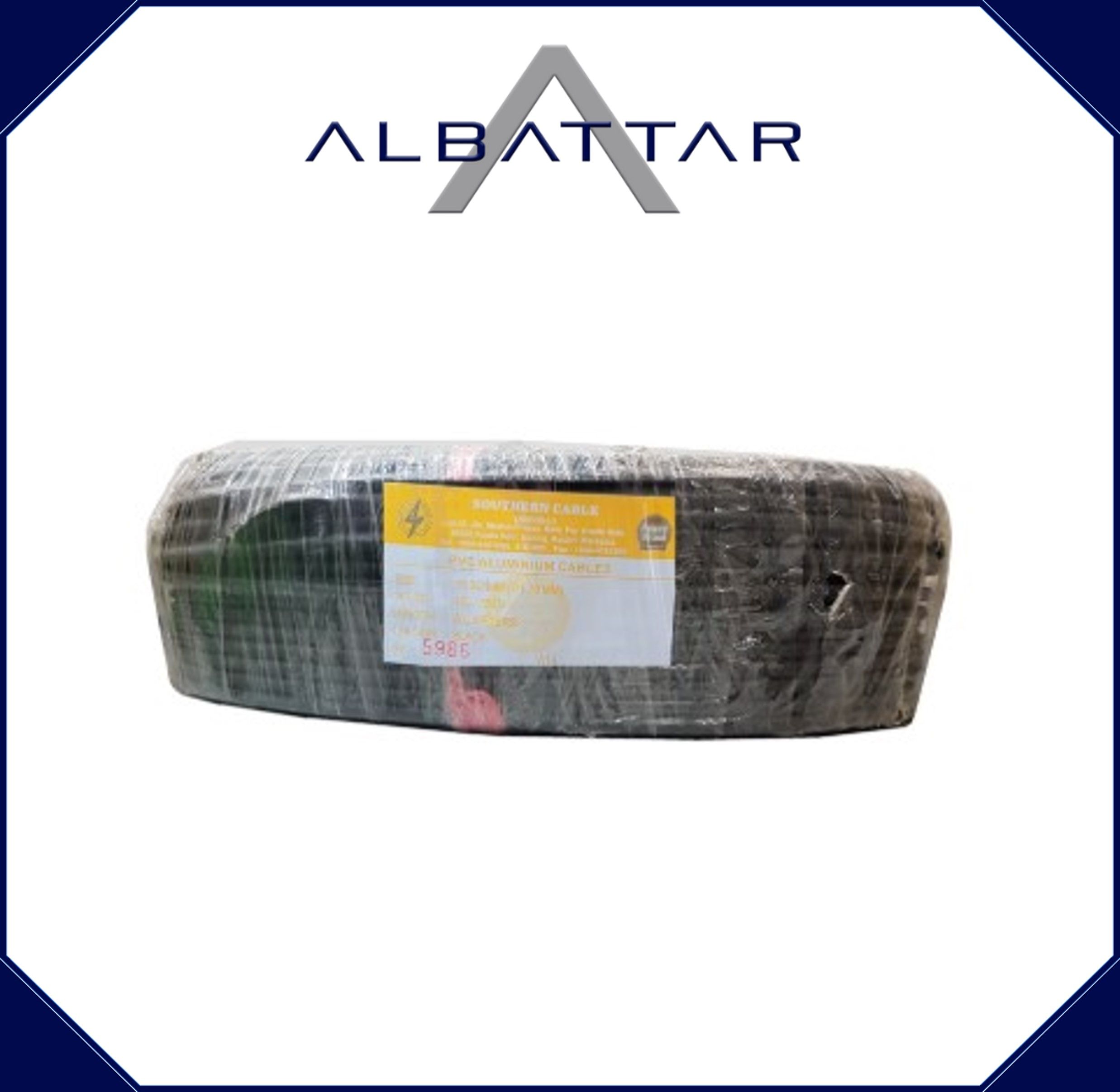Cable 1C x 16mm虏 AL/PVC 450/750V Black