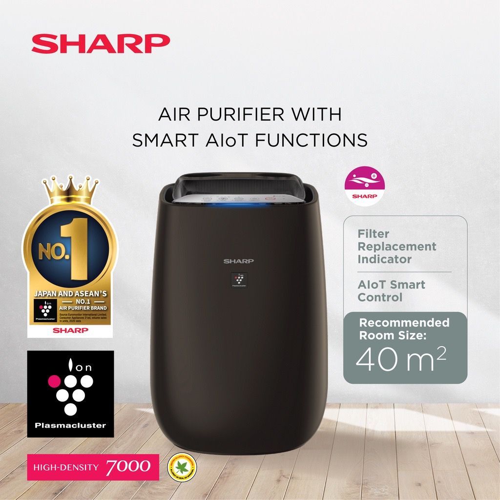 Genuine Malaysia - SHARP 40m虏 PLASMACLUSTER AIR PURIFIER FPJ50LH