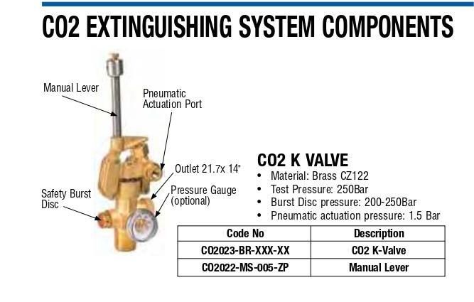 CYLINDER SAFETY VALVE KIT