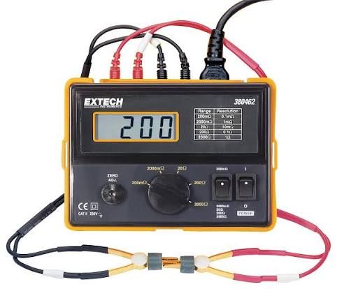 EXTECH 380462 PRECISION MILIOHMMETER