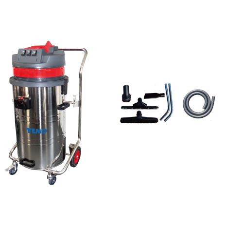 Temo 80L/3600W Professional Dry & Wet Vacuum Cleaner
