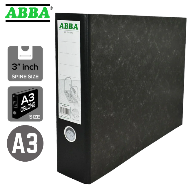 QP ABBA Oblong File 3 A3 (RAA/AB10047N)