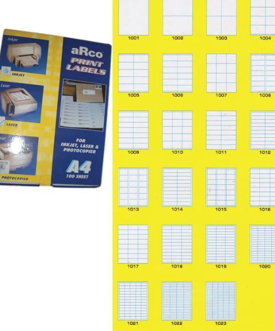 Arco Print Label No. 1009 (KA)