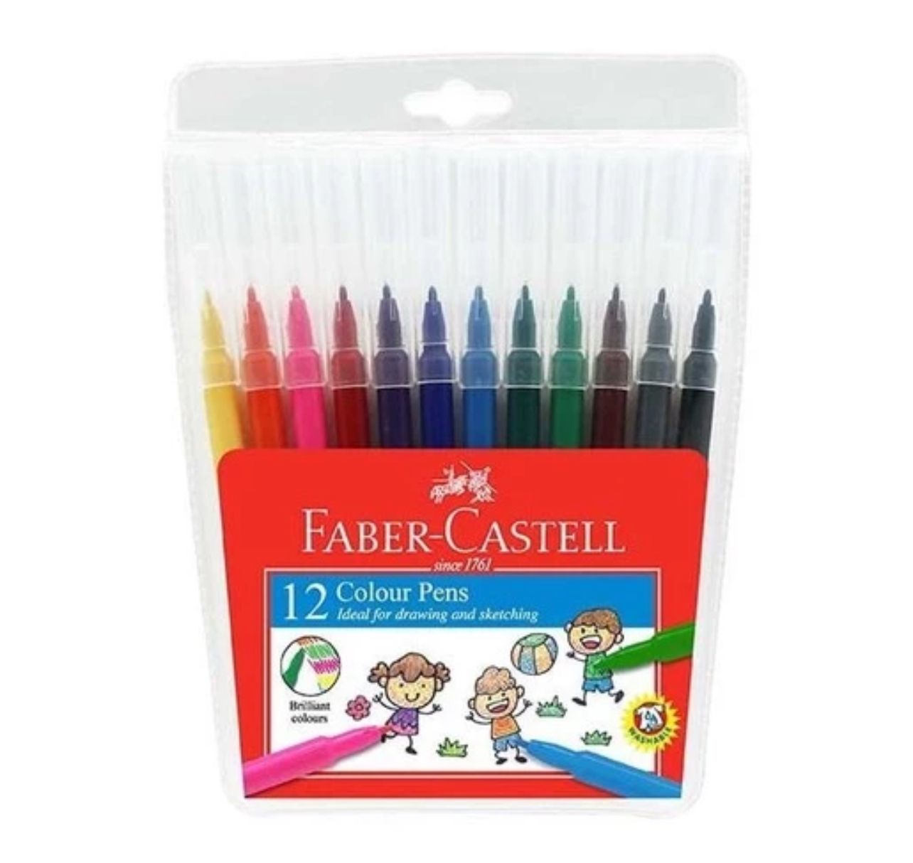 Faber Castell Magic Colour Pens -12 Colours