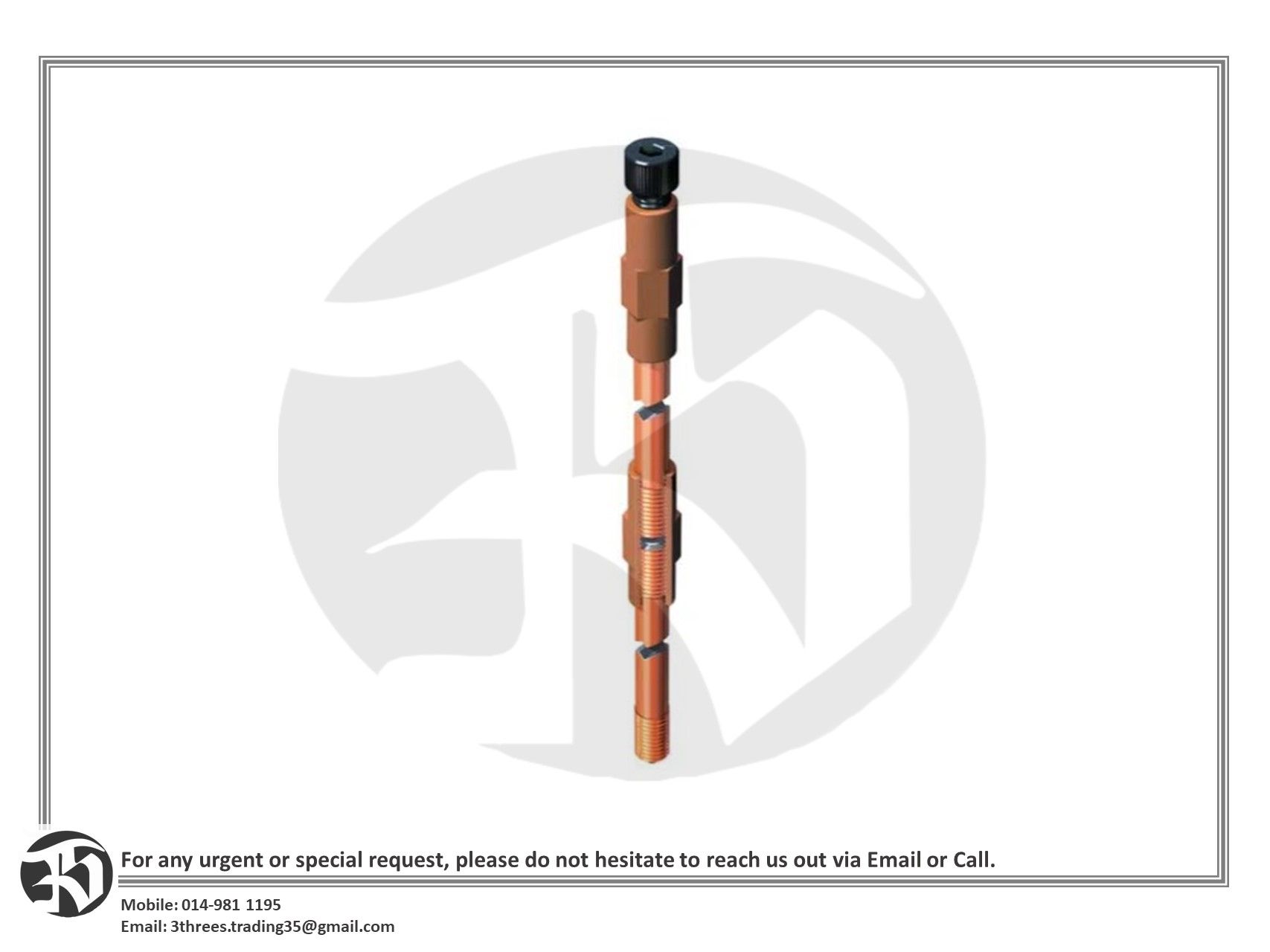 5/8" (16mm) Earth Rods