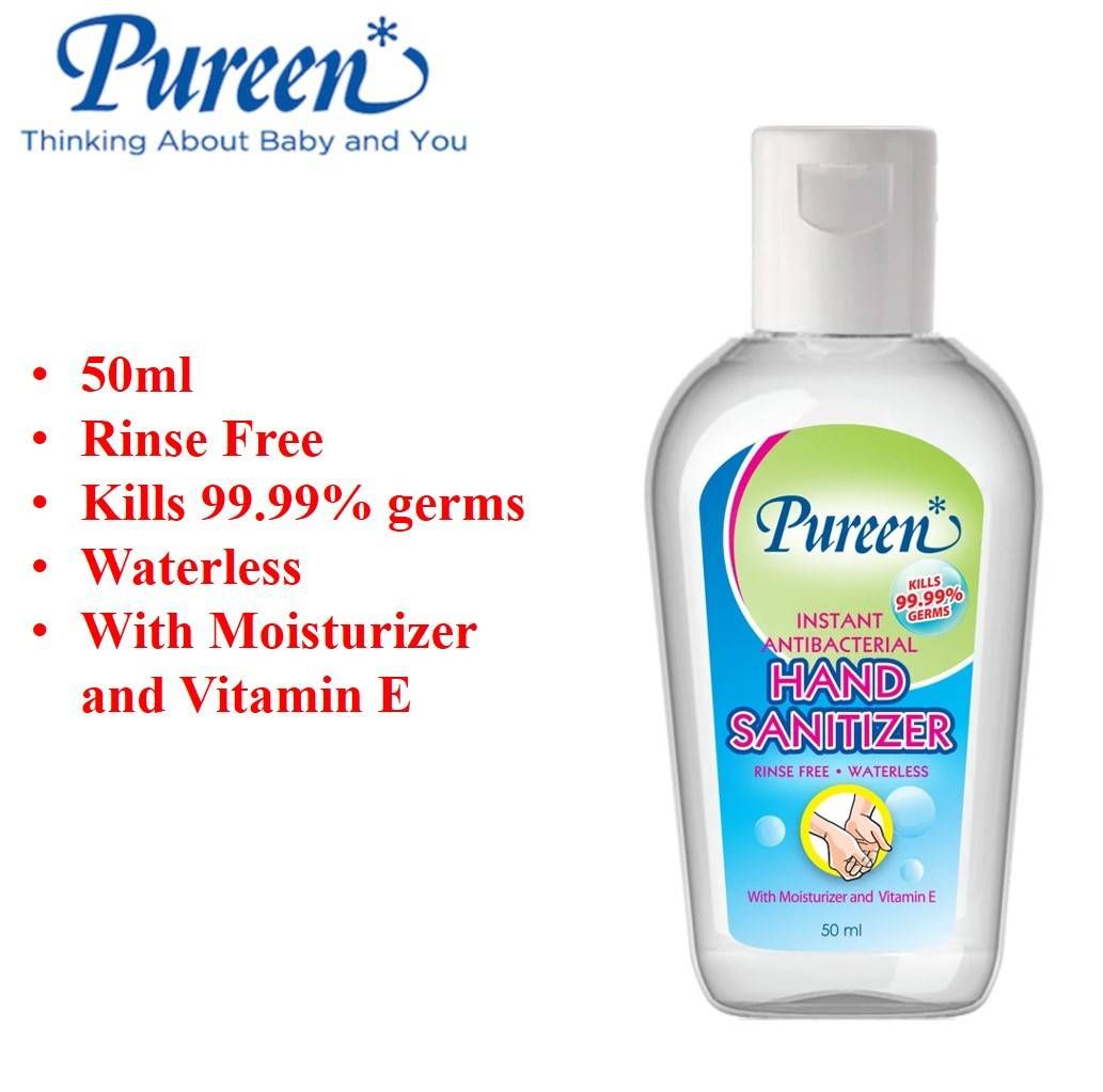 Pureen Instant Antibacterial Hand Sanitizer 50ml