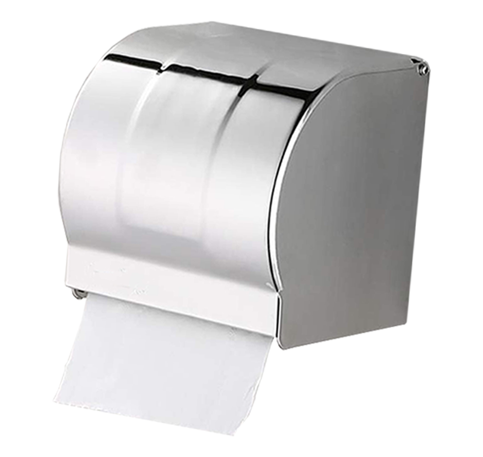 FK-20 Stainless Steel Toilet Paper Roll Holder Bathroom Toilet Paper Box Kitchen Tissue Holder Mounted Wall Tissue Box
