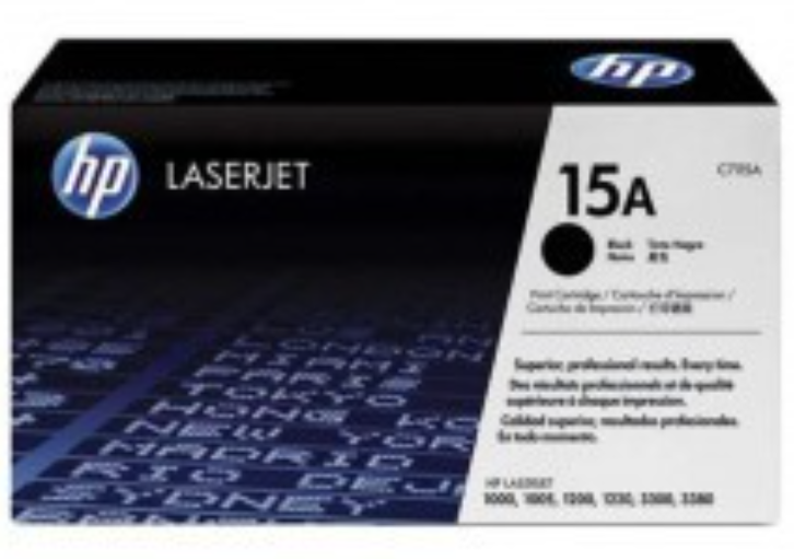 HP LaserJet Toner Cartridge 15A Black C7115A