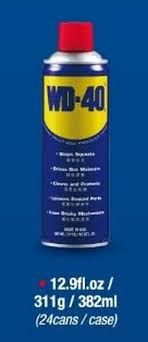 WD40 SPRAY LUBRICANT OIL 382ML
