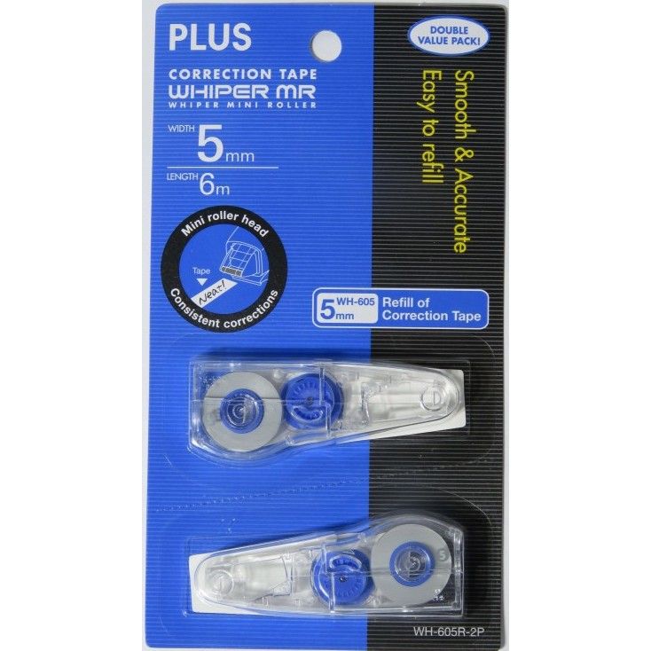Others *PLUS CORRECTION TAPE REFILLABLE WH-604 / WH-605 / WH-606 PLUS WHIPPER MR | PLUS CORRECTION REFILL
