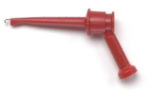 Fluke PACGR 4826-2 Minigrabber Test Clip With Pin Tip Jack, Red
