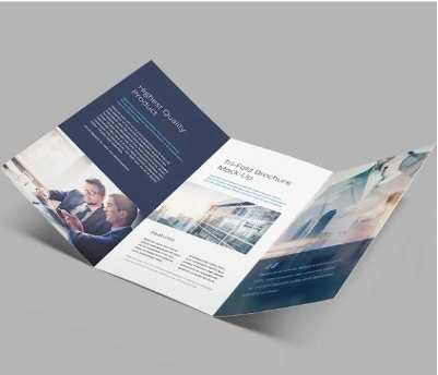 CUSTOM PRINTING / PAMPHLET / SIZE : A3 / 310GMS ARTCARD/