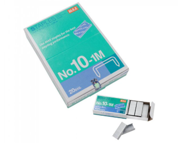 Max Staples 1Box (20 Small Box) Stapler Bullet / Ubat Stapler No.10-1M / No. 3-1M No. 3-1M - 20's STS-10-KK