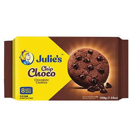Julie's Chip Choco 208g