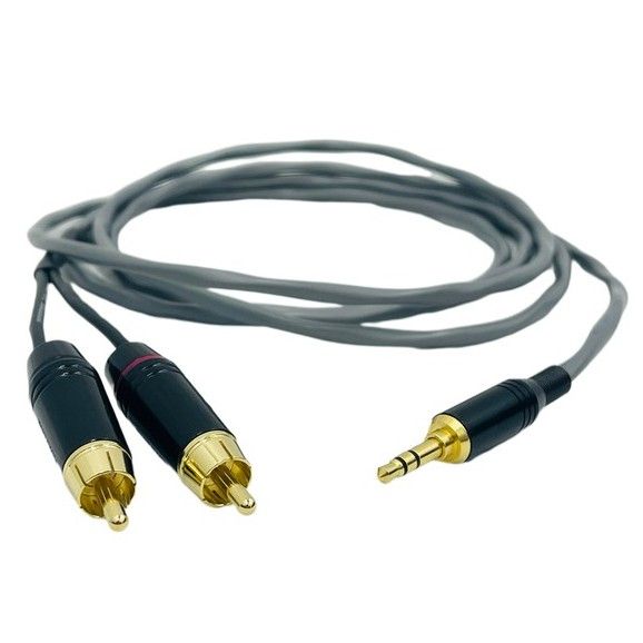 BELDEN 8761 SIGNAL CABLE WITH 3.5MM MINI STEREO TO DUAL RCA