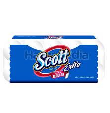 Scott Extra Regular Toilet Tissue (2 Ply/10 Rolls/1800 Sheets)