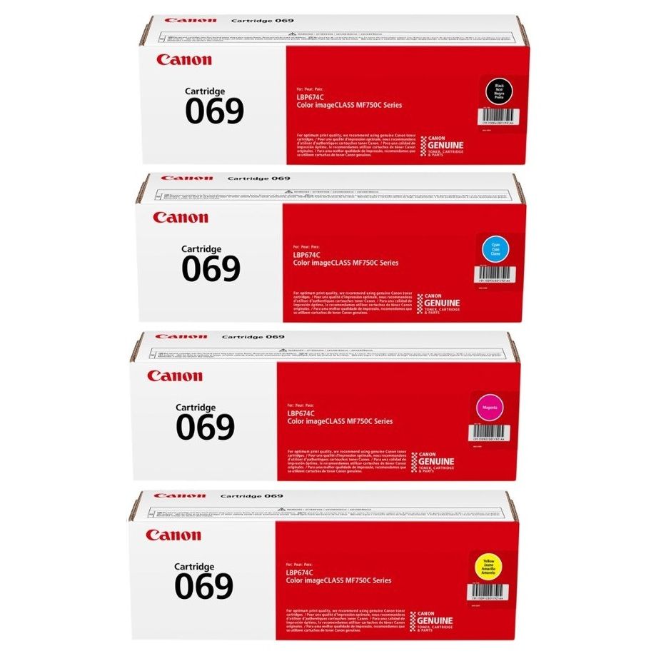 Canon Toner Cartridge 069 Full Set