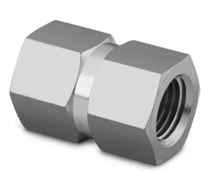 SS PIPE FITTING, HEX COUPLING, 1/4 "" FEMALE NPT HS CODE : 7307.22.1000