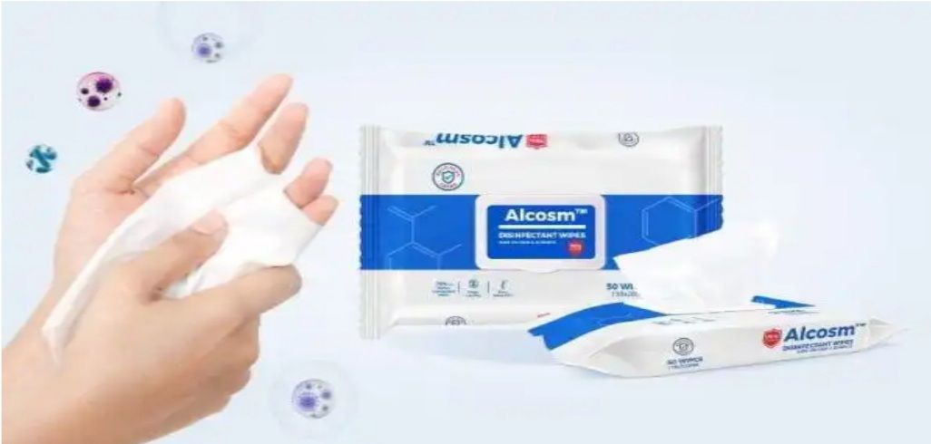 Tisu Basah / Wipes Disinfectant Alcosm (50 Wipes)