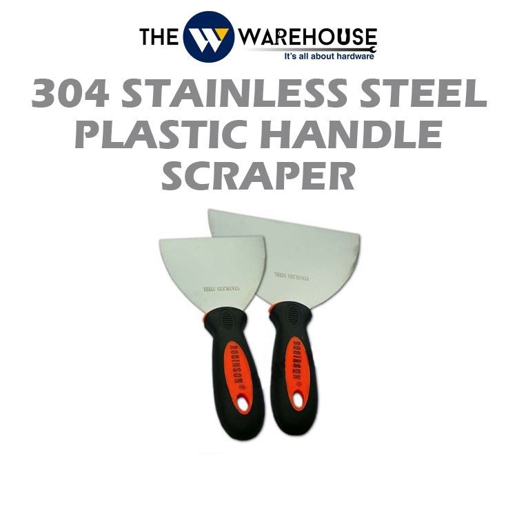 304 STAINLESS STEEL PLASTIC HANDLE SCRAPER