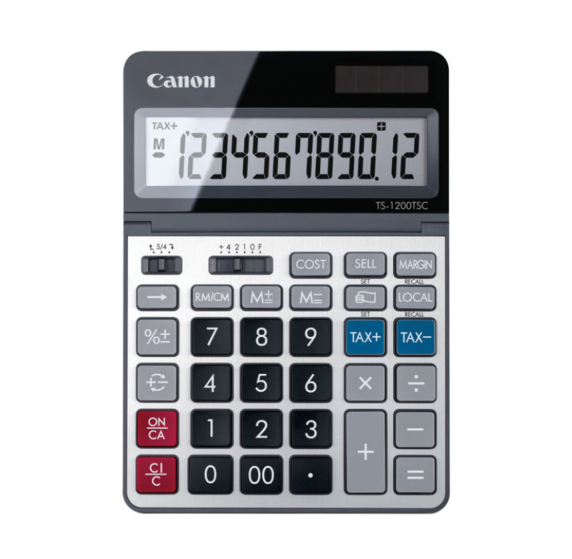 CANON TS-1200TSC DESKTOP CALCULATOR (12-DIGIT)