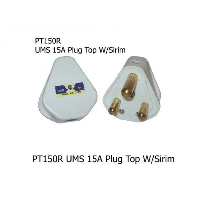 UMS PLUG TOP SIRIM 15A 3P