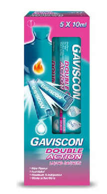 GAVISCON DOUBLE ACTION CECAIR (10MLx5)