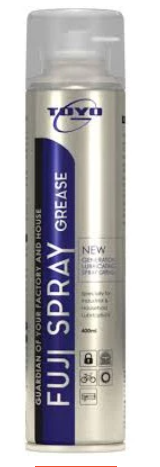TOYO FUJI SPRAY GREASE 300 ML 400 ML FOC CHAIN BRUSH (CAN)