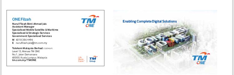 QS Business Card TM One 100 pieces