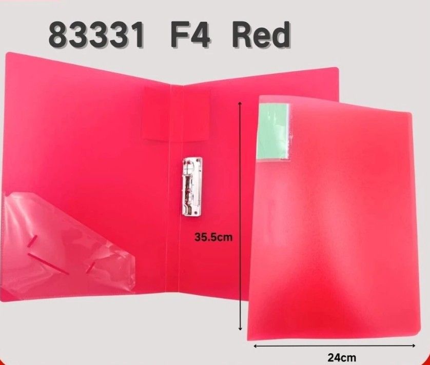 Lever File ( A4 & F4 ) Multiple Color 83331 F4 Red SL-83321-KK