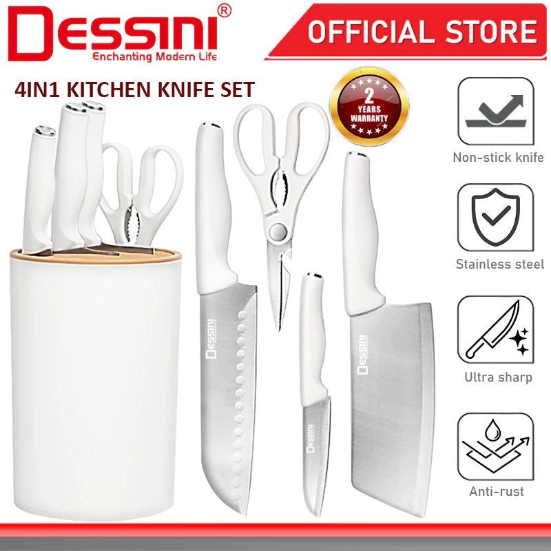 DESSINI Italy 4 In 1 Kitchen Cutlery Organizer