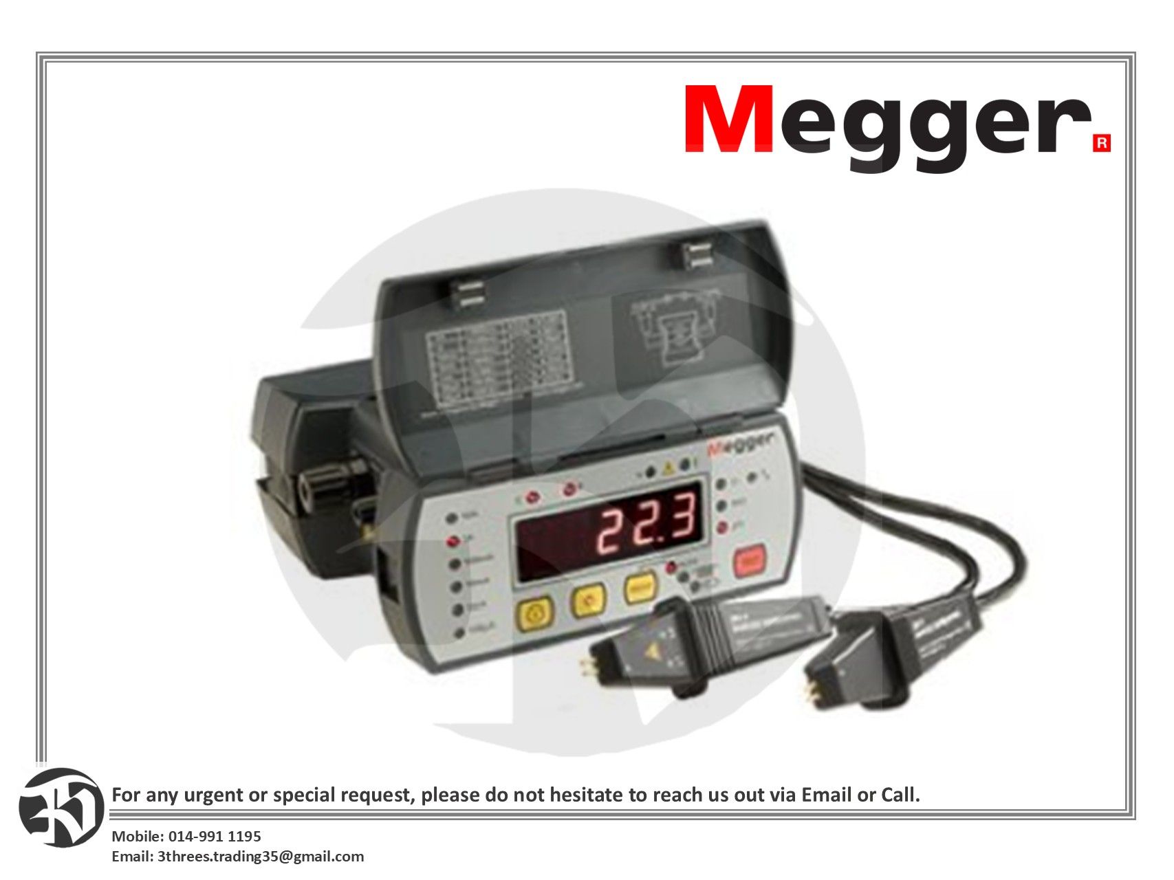 MEGGER-Digital Microhmmeter