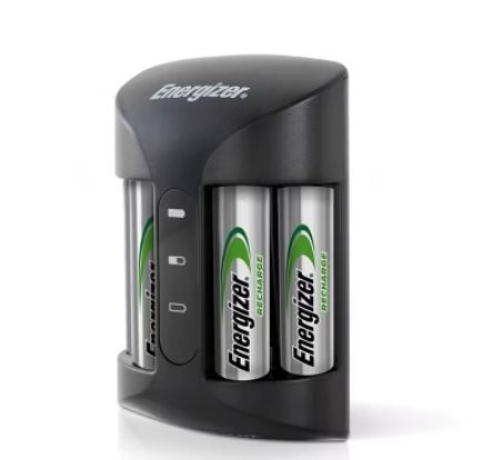 BATTERY CHARGER AA RECHARGEABLE BATTERY C/W CHARGER