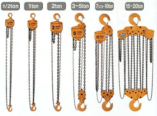 *VITAL VP5-30 CHAIN BLOCK 3 TON 3 METER