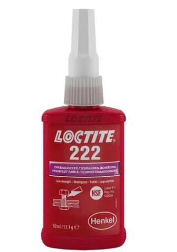 LOCTITE 222 PURPLE THREADLOCKING ADHESIVE, 50ML
