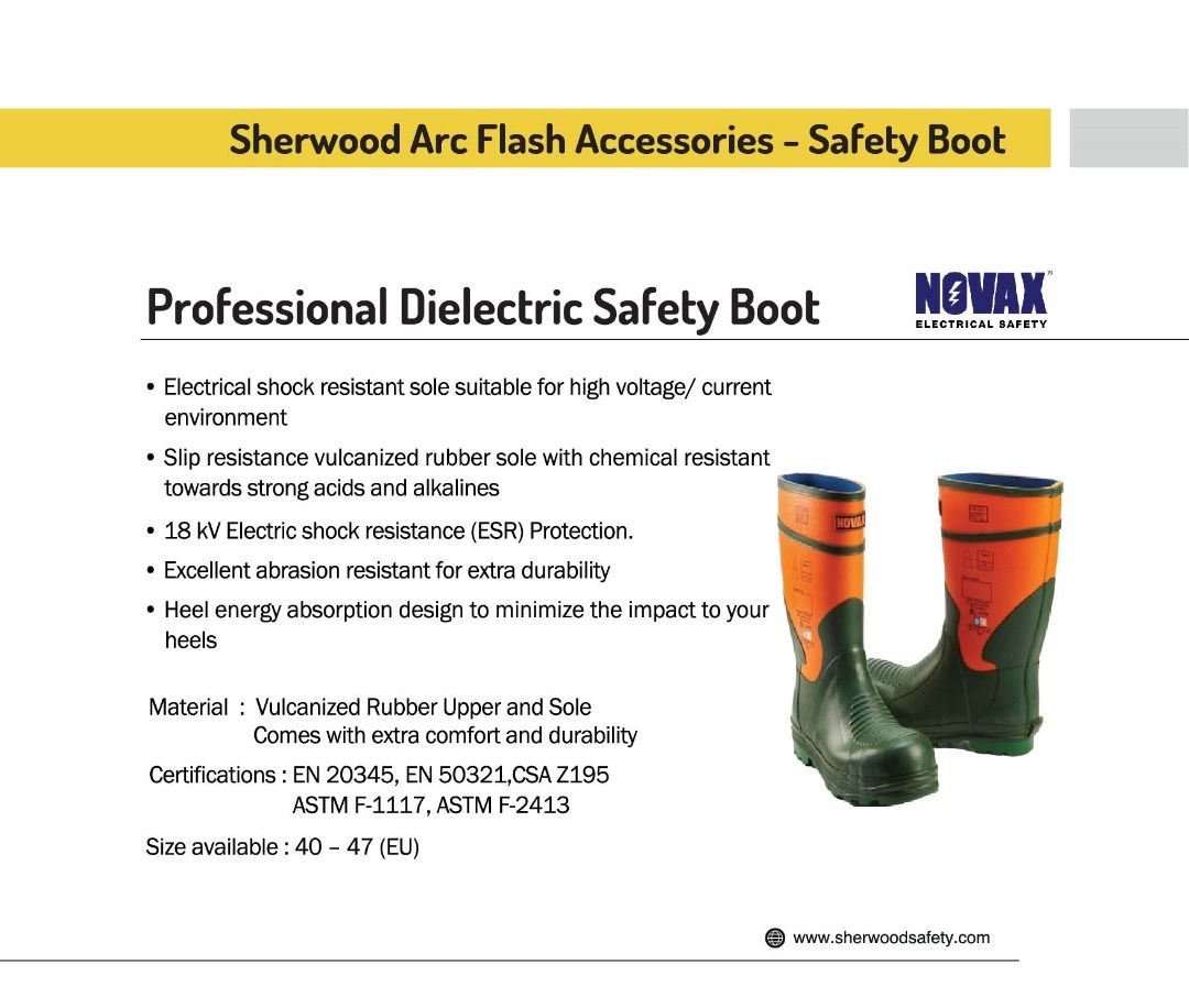 NOVAX DIELECTRIC SAFETY BOOT