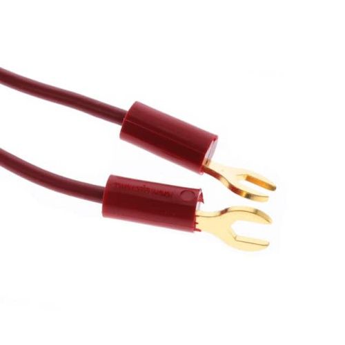 Fluke PATCH 1693-36-2 Microvolt Spade Lugs (red)